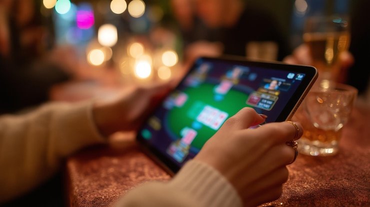 Pengguna mobile menikmati tampilan yolo4d